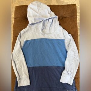 Kid’s Blue Colorblock Hoodie Tee